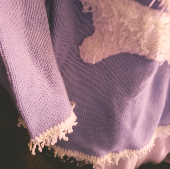 NWT Vintage Bellepointe Easter Bunny Cardigan - Picture 8 of 8